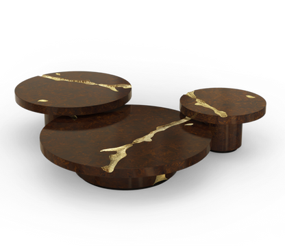Noir Nesting Coffee Tables